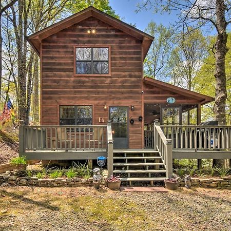 Cozy Hiawassee Cabin With Fire Pit And Mtn Views! المظهر الخارجي الصورة